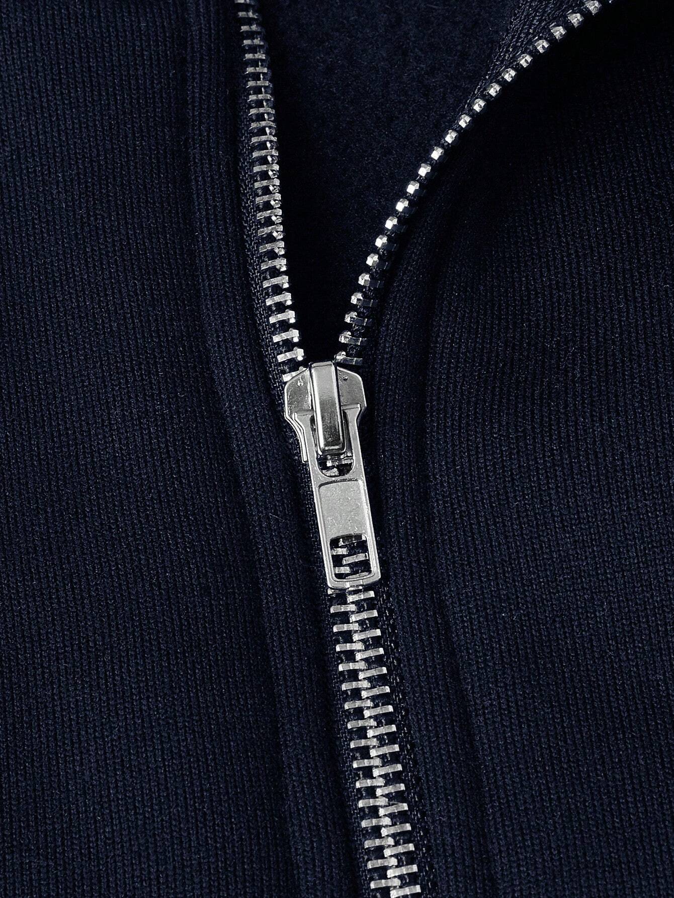 Antonio | Mikina na zip s polo zipem