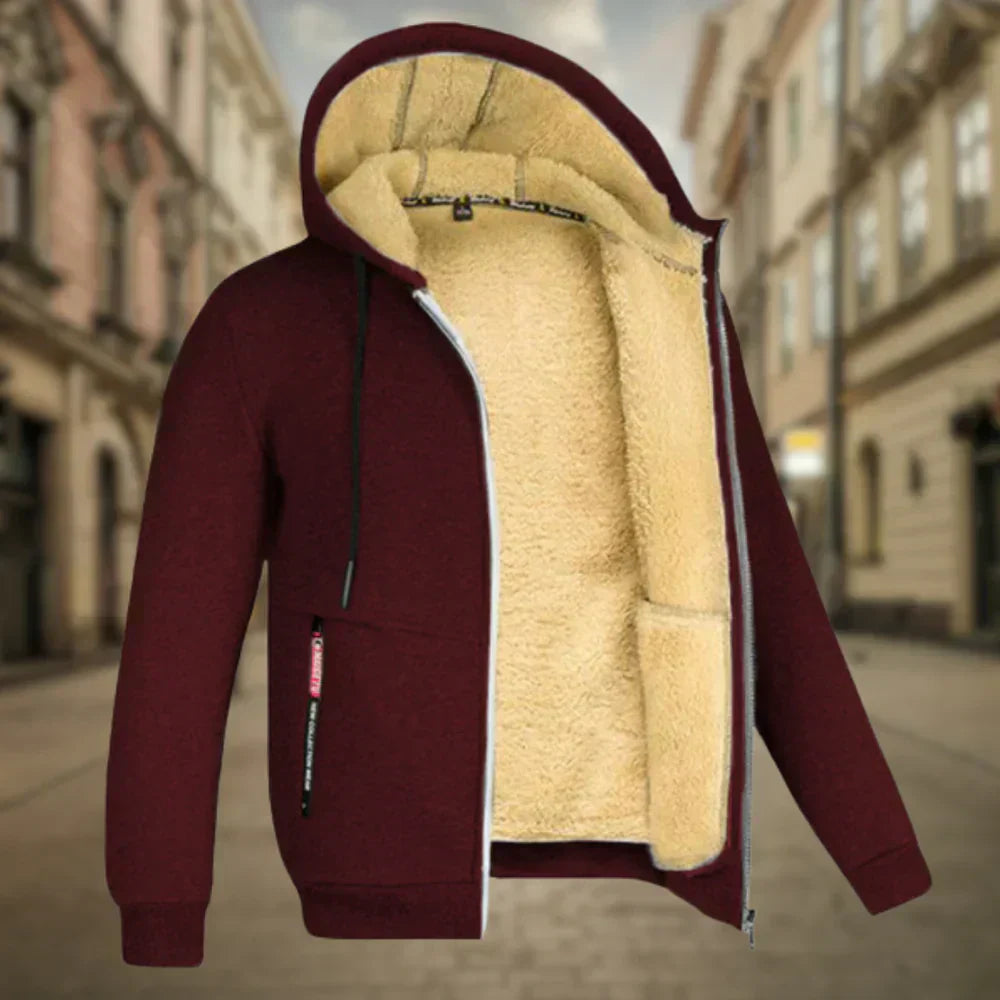 Remy | Pánská fleece mikina s kapucí