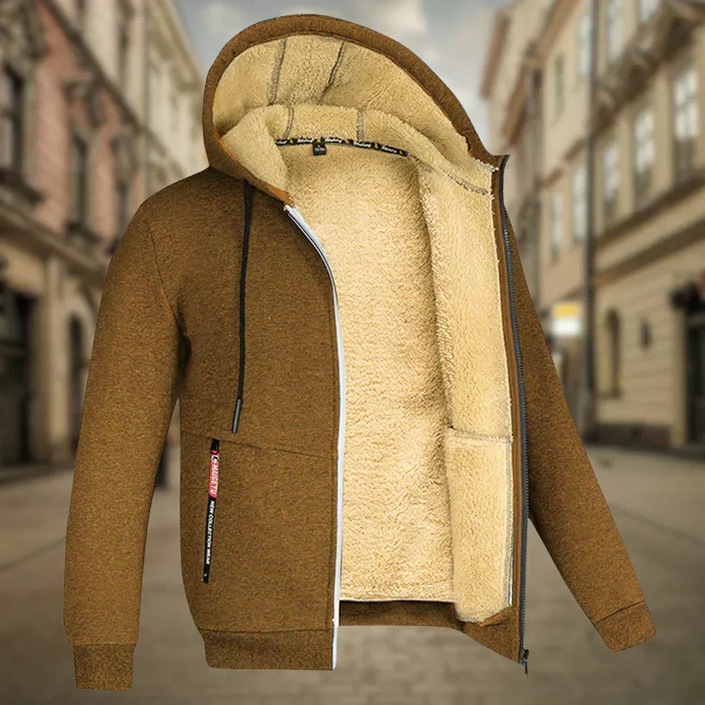 Remy | Pánská fleece mikina s kapucí