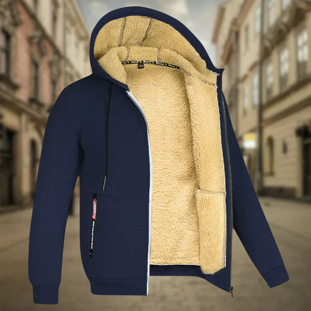 Remy | Pánská fleece mikina s kapucí