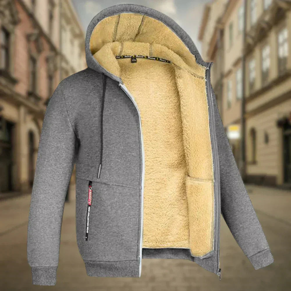 Remy | Pánská fleece mikina s kapucí