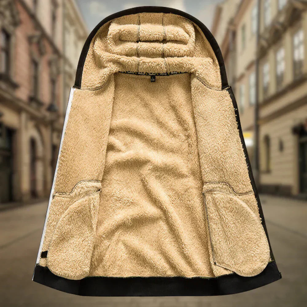 Remy | Pánská fleece mikina s kapucí