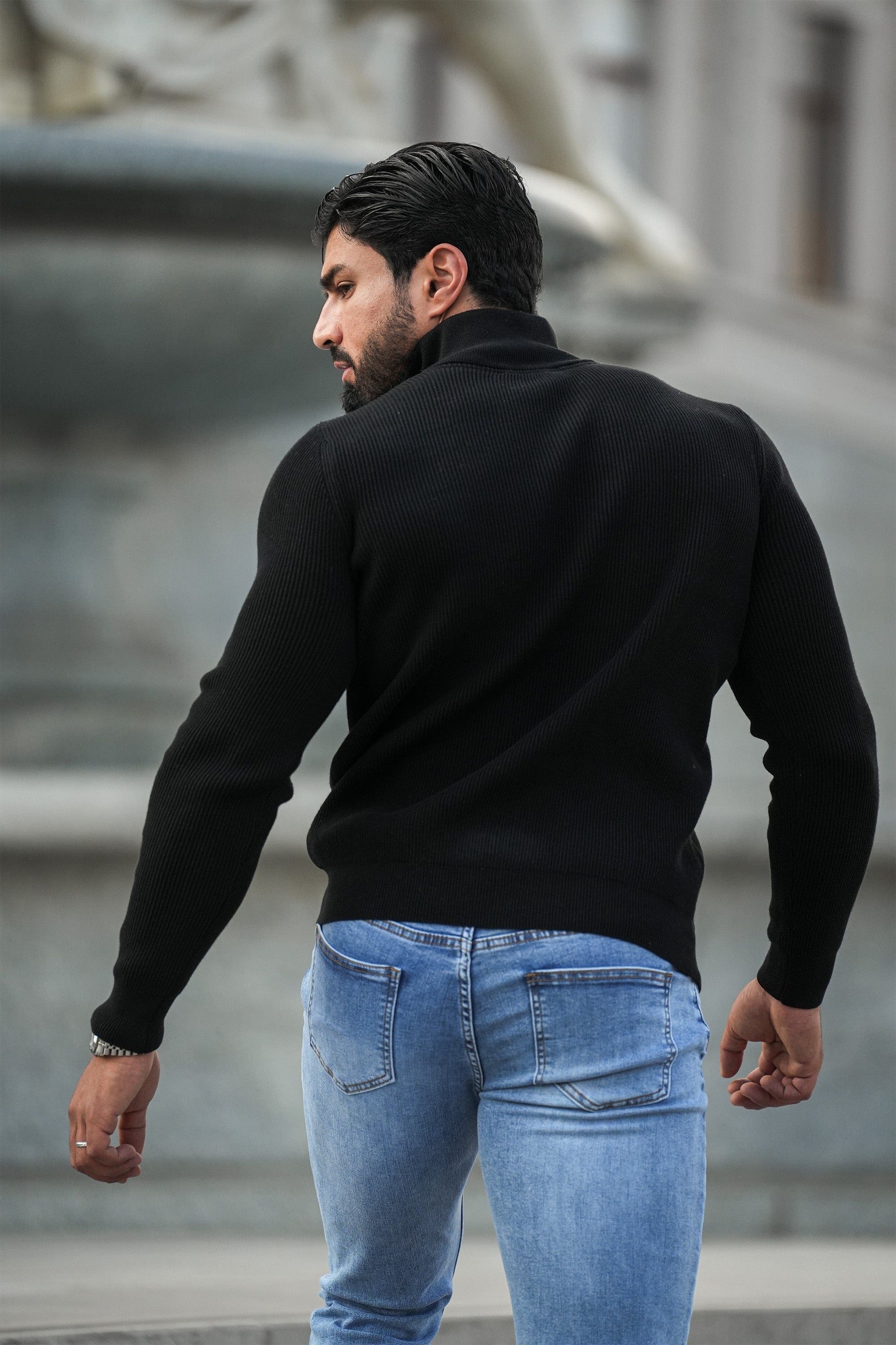 SVETR RENZO NA POLO ZIP