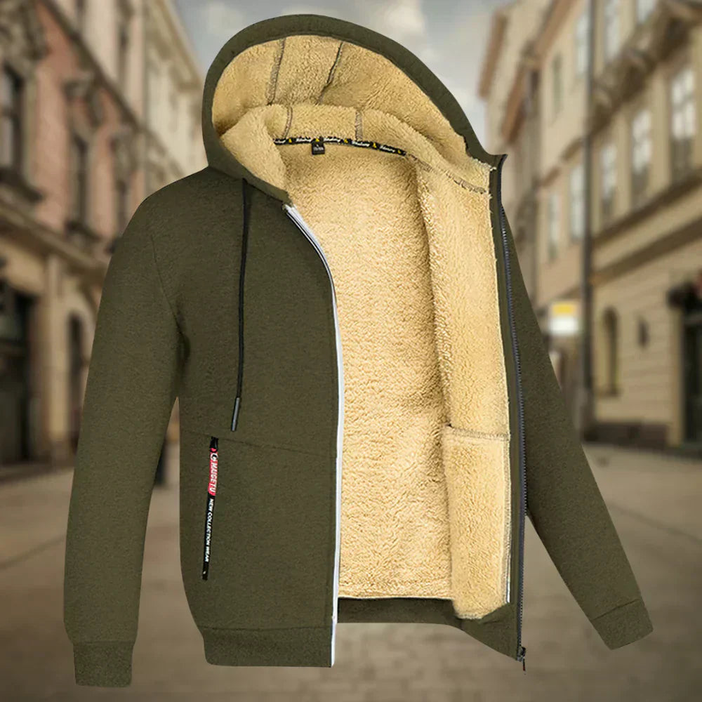Remy | Pánská fleece mikina s kapucí