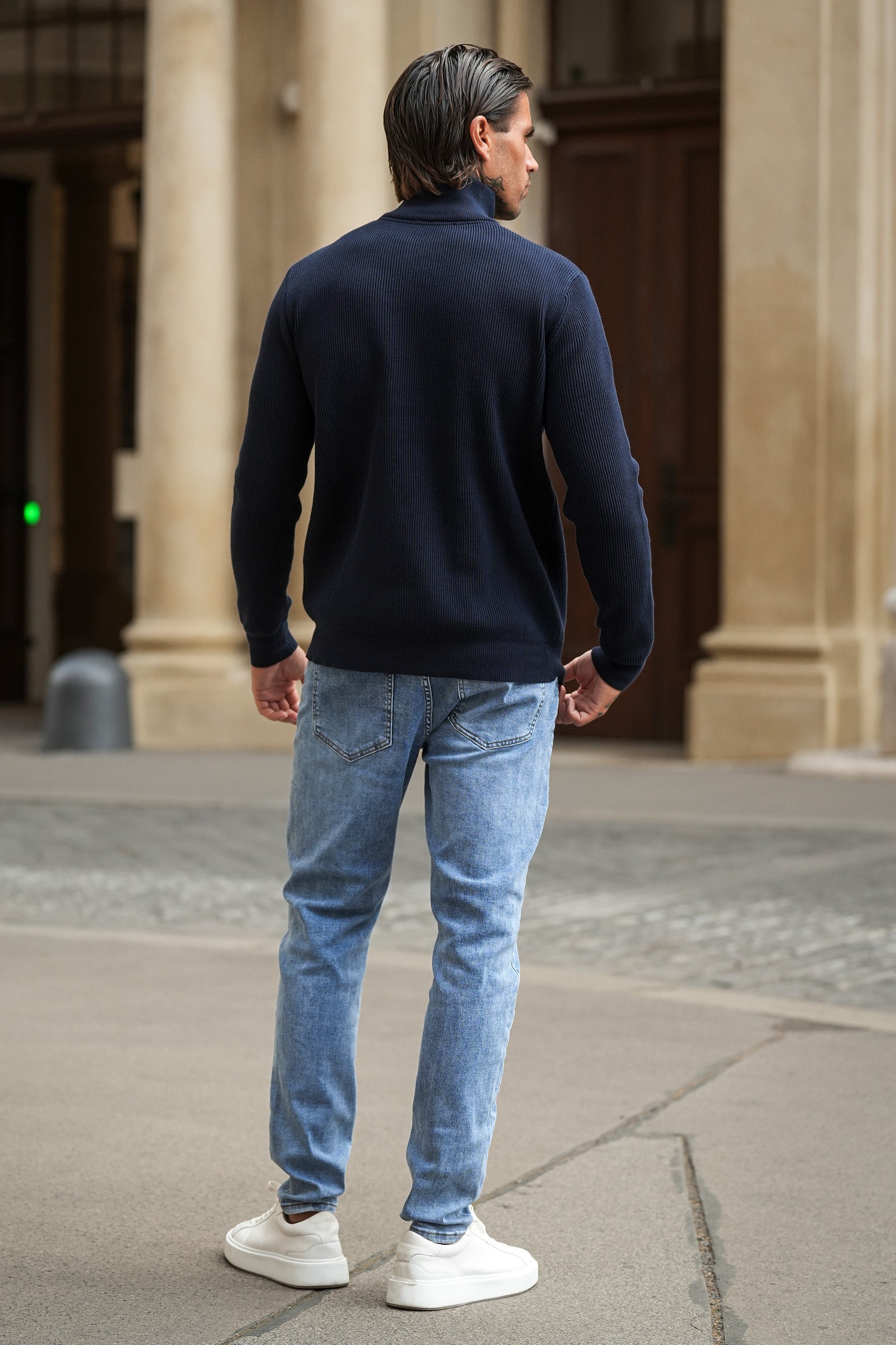 SVETR RENZO NA POLO ZIP